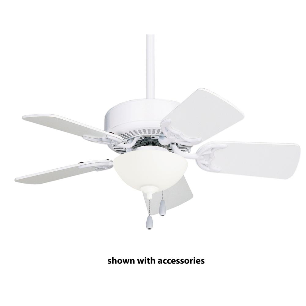 Emerson CF702WW 29" Northwind Ceiling Fan in Appliance White with Appliance White/Bleached Oak Blades